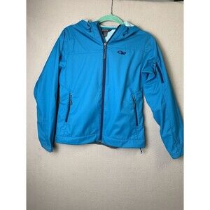 Outdoor Research OR Full Zip Jacket Womens Small Transfer Hoody Softshell Lined